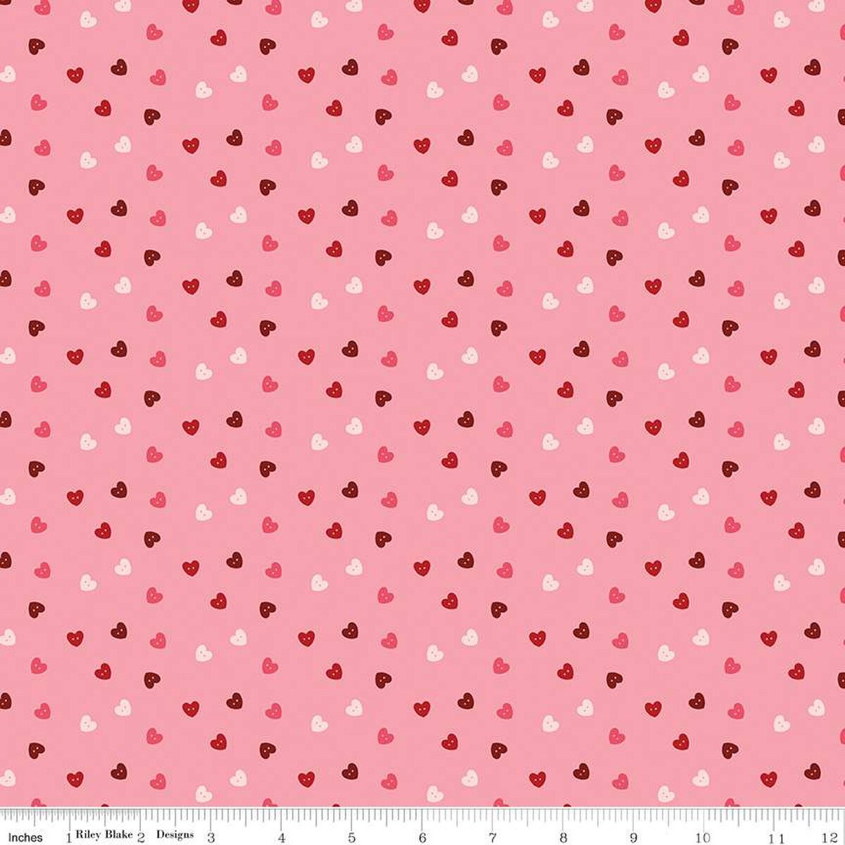 Sew in Love - Hearts - Rose