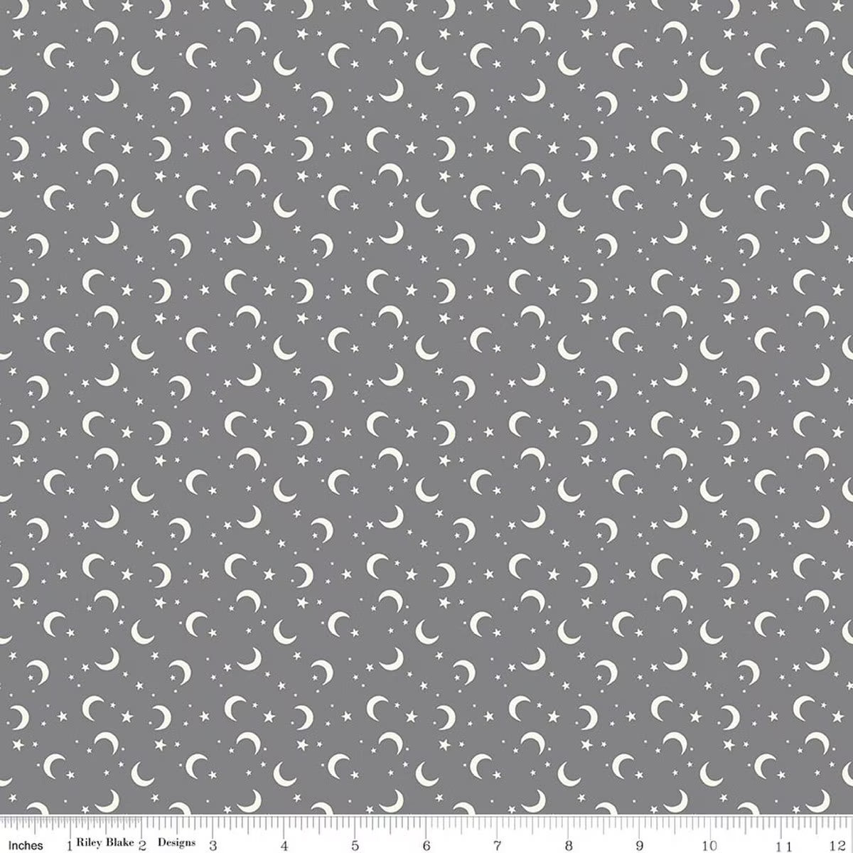 Frank and Friends - Moons & Stars - Gray