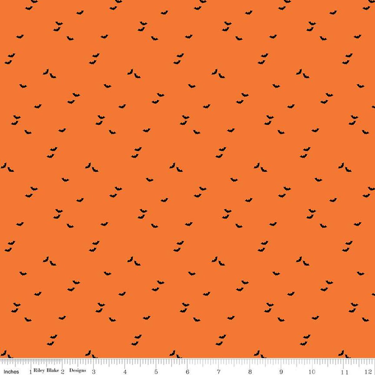 Seasonal Basics - Bat - Orange