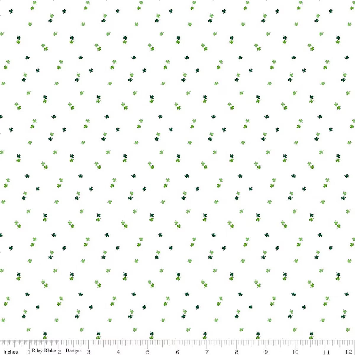 Seasonal Basics - Clovers - White