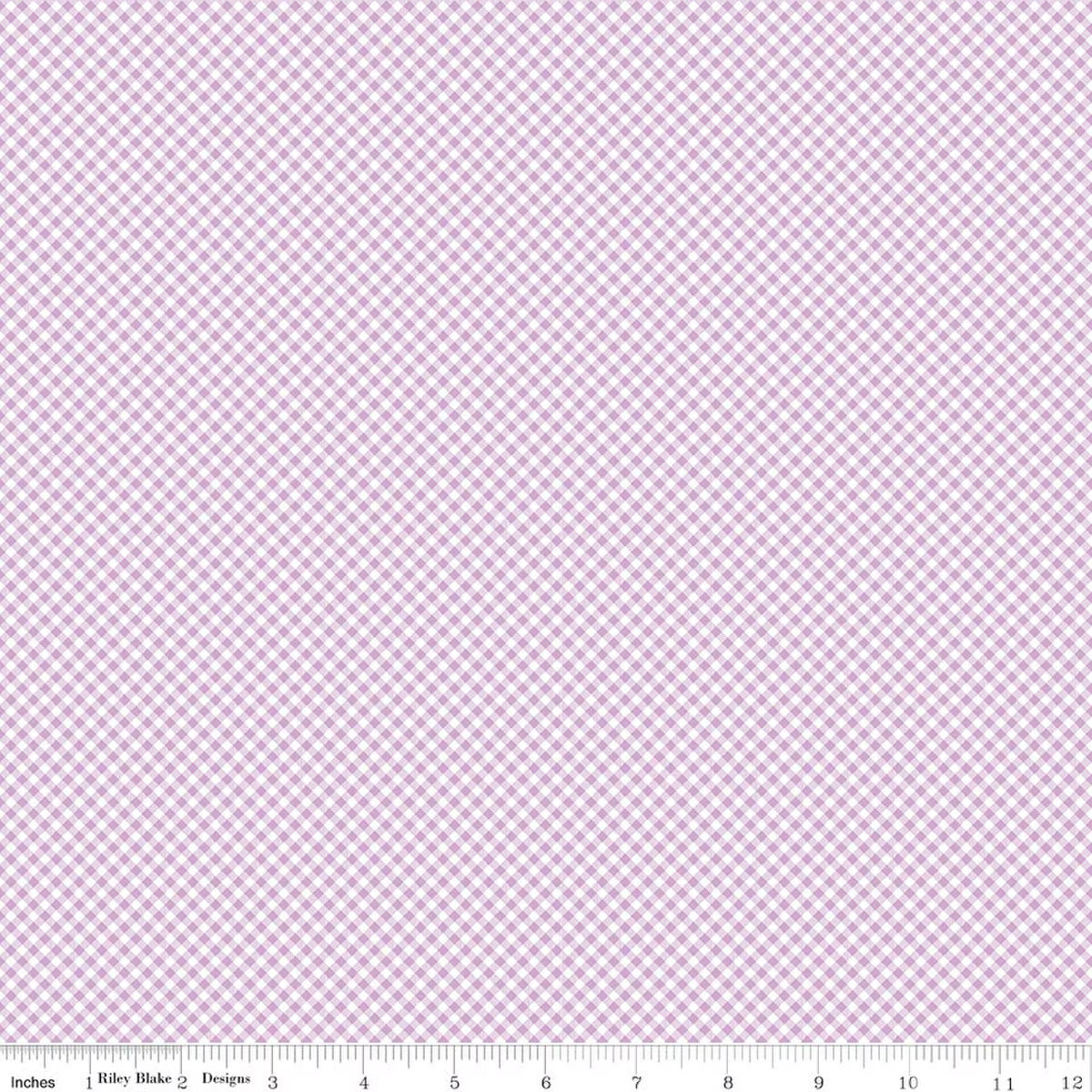 Seasonal Basics - Gingham - Purple