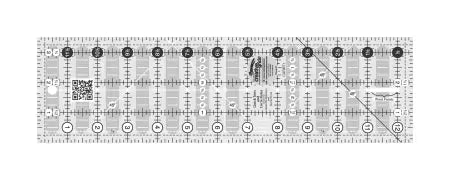 Creative Grids Quick Trim Ruler - 3 1/2" x 12 1/2" rectangle