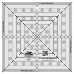 Creative Grids 8-1/2in Square It Up or Fussy Cut Square Quilt Ruler