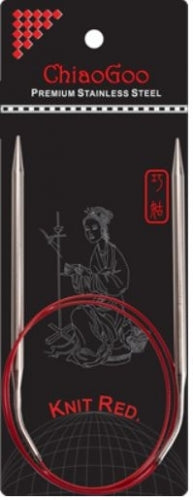 CG Knit Red - 32" Circular Needles - #5