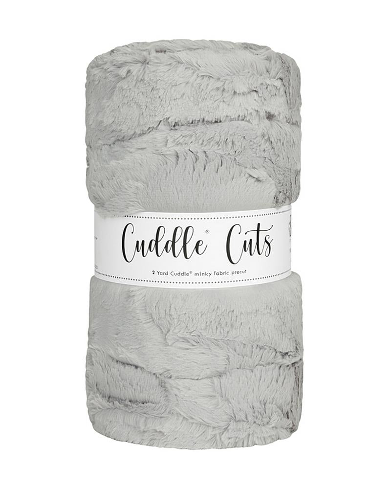 2 yd Luxe Cuddle Cut - Hide Silver