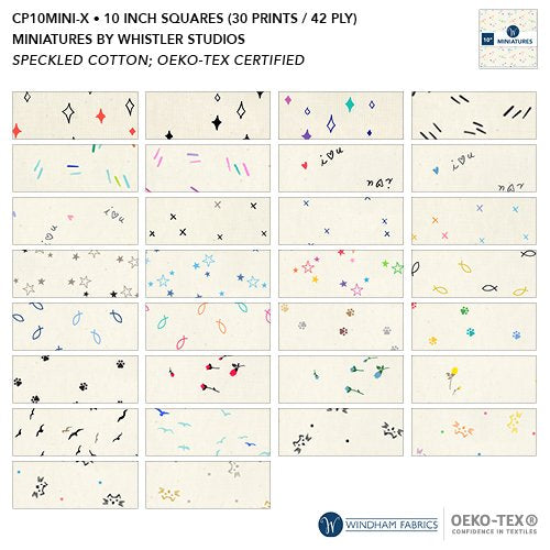 Miniatures - 10" Squares