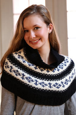 Chunky Merino Fairisle Cowl