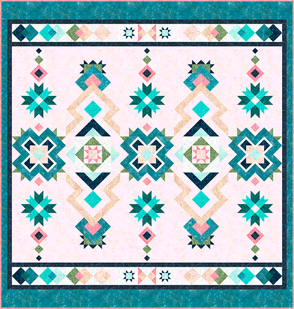 Desert Blossom - Quilt Kit