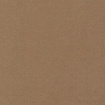 Flannel Solid - Bison