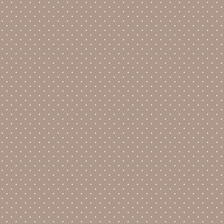 Flannel Dots - Taupe