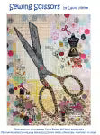 Sewing Scissors Collage Pattern