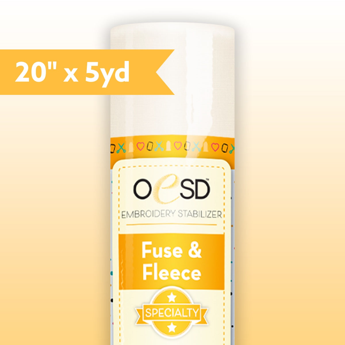 Fuse and Fleece - 20" x 5 yards