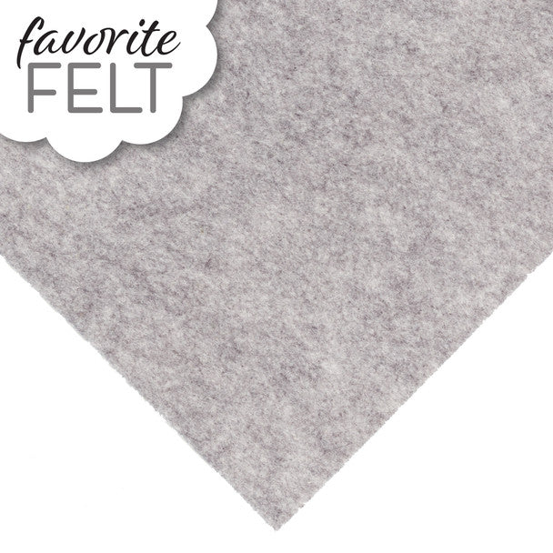 OESD Favorite Felt Grey 8"x12" 2pk