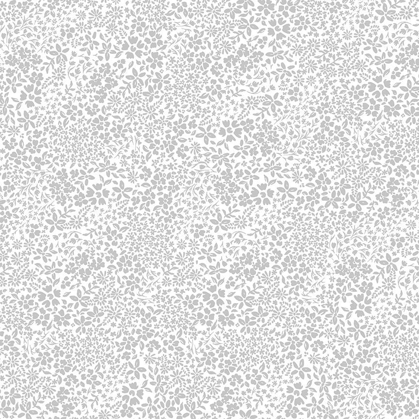 White on White - Mini Florals