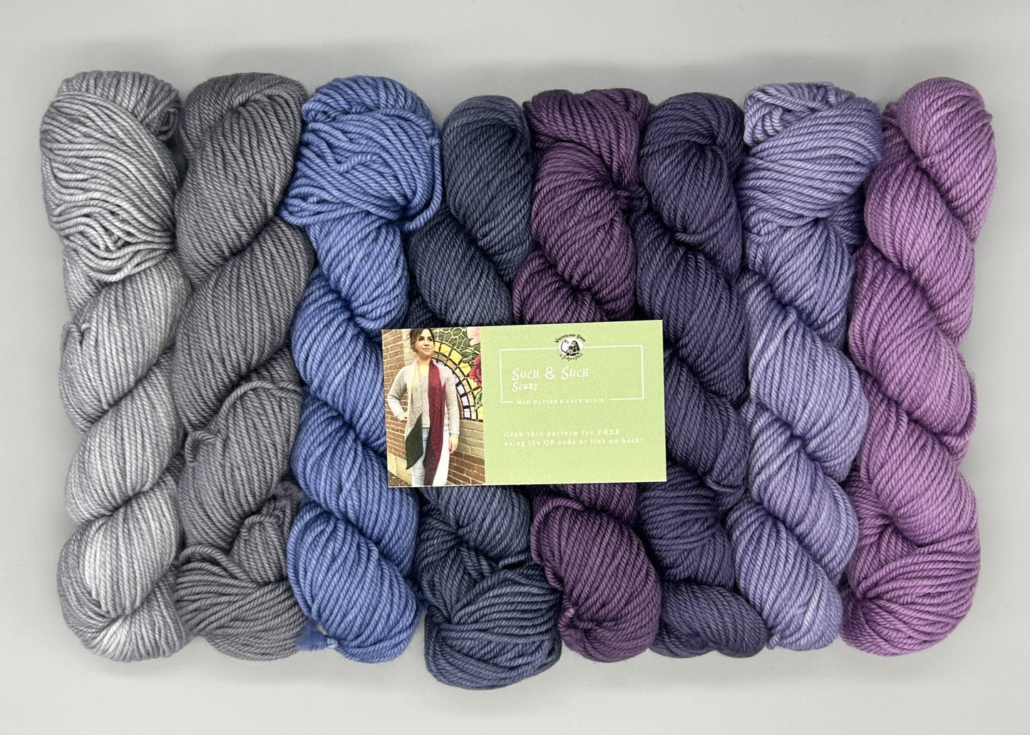 Mad Hatter - Mini 8 Skein Pack Sampler 2 Fall 2024