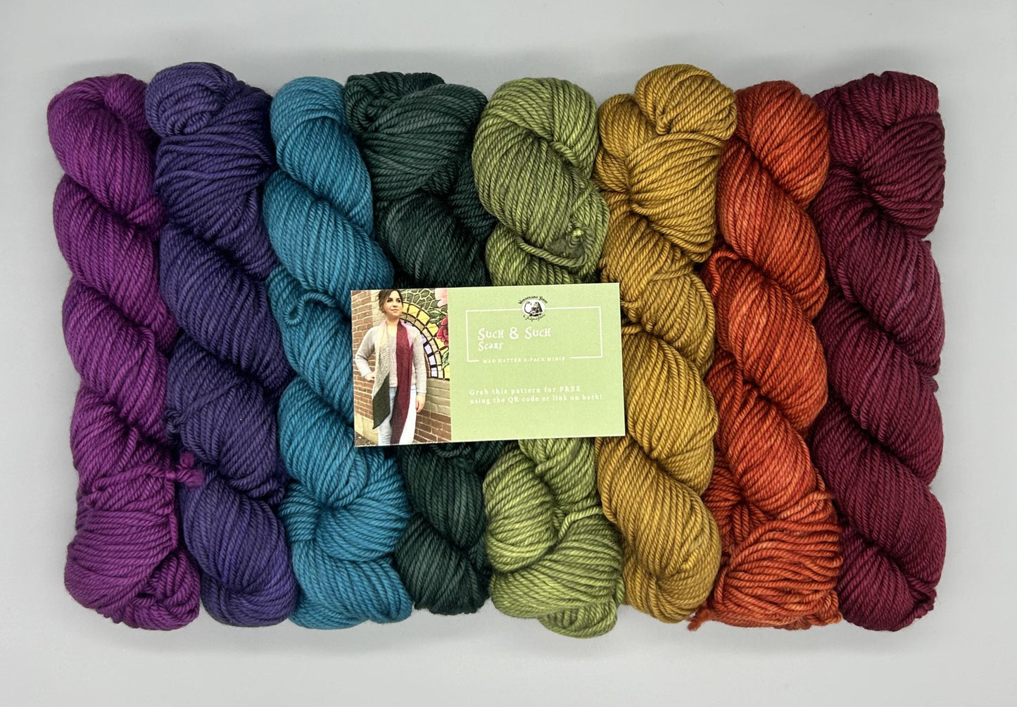 Mad Hatter - Mini 8 Skein Pack Sampler 2 Fall 2024