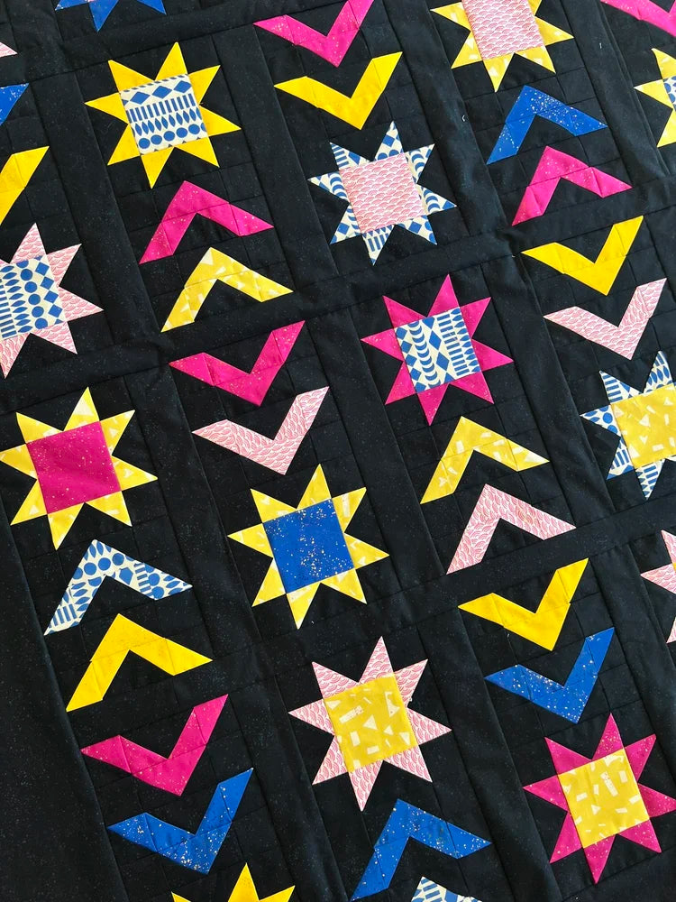 Sunset Star Quilt Pattern