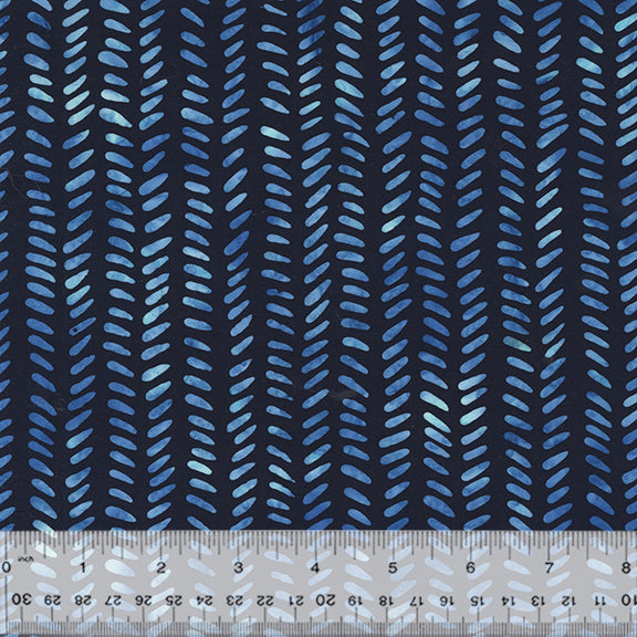 Indigo Batik 2.0 - Stripes - Indigo