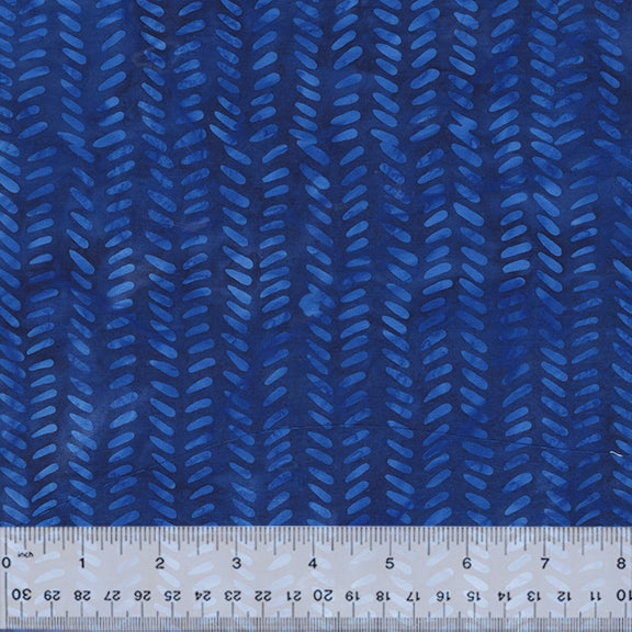 Indigo Batik 2.0 - Stripes - Royal