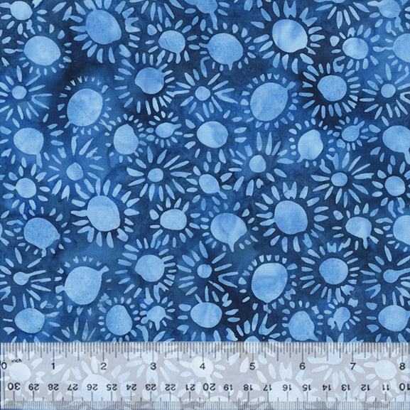 Indigo Batik 2.0 - Sunny - Blue