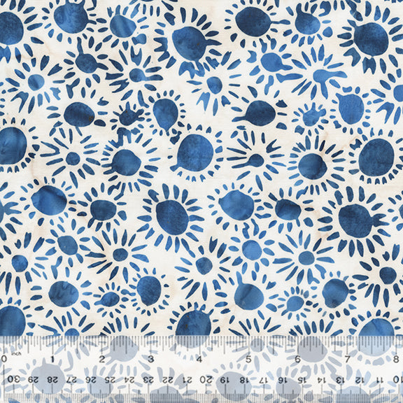 Indigo Batik 2.0 - Sunny - White