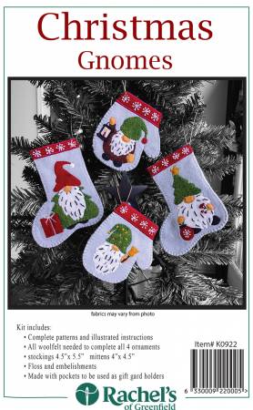 Christmas Gnomes Ornaments Kit