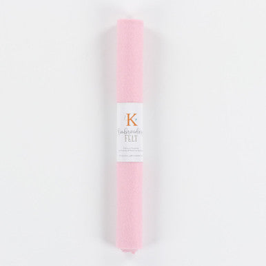 Embroidery Felt - Pink Parasol