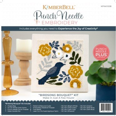 Punch Needle Kit - Birdsong Bouquet