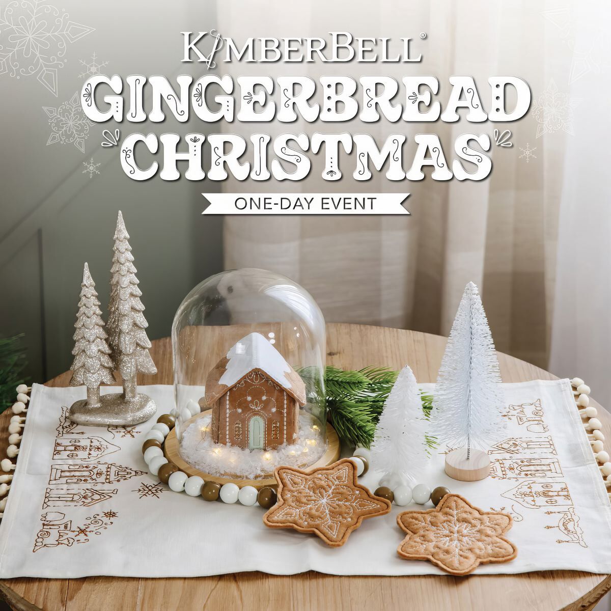 Kimberbell Gingerbread Christmas Attendee Kit - Discontinued