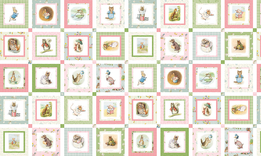 Double Lush Velvet - Peter Rabbit & Friends