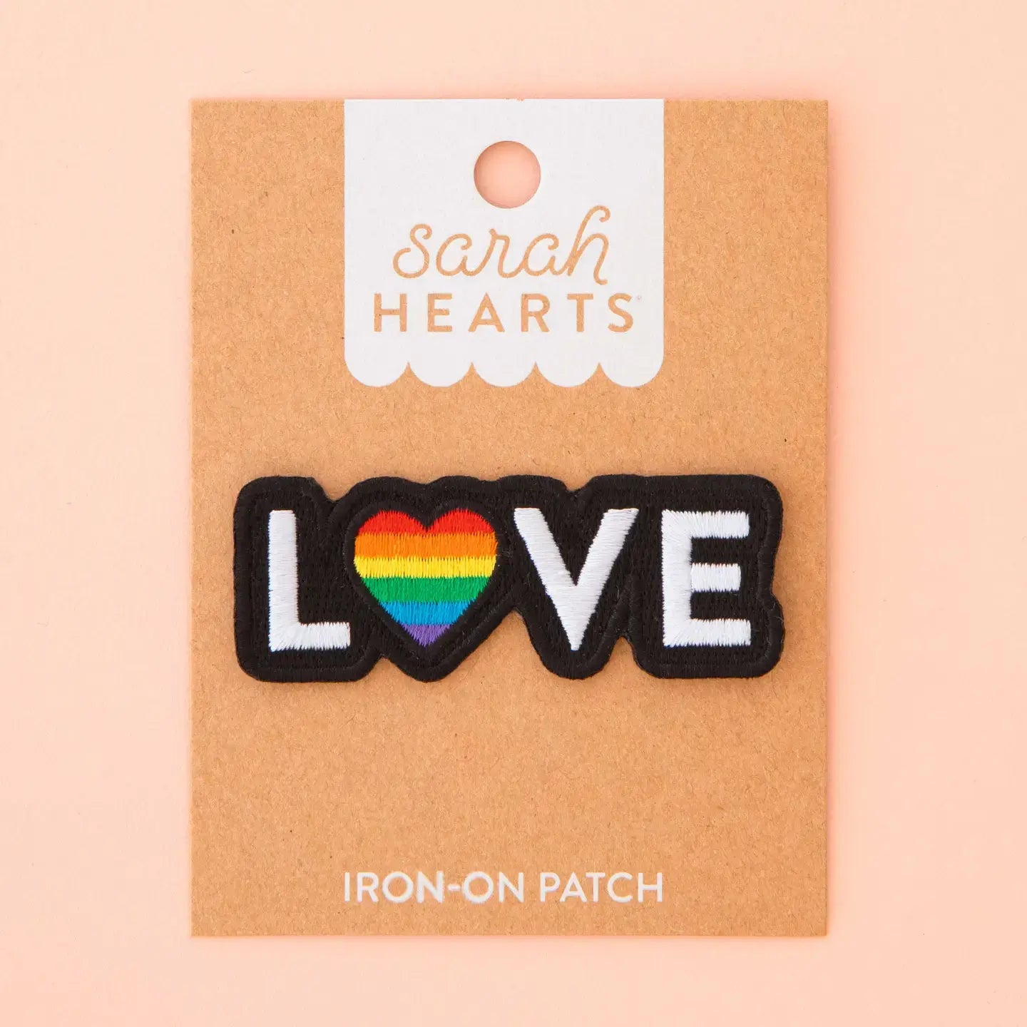 Love Pride - Iron on Patch
