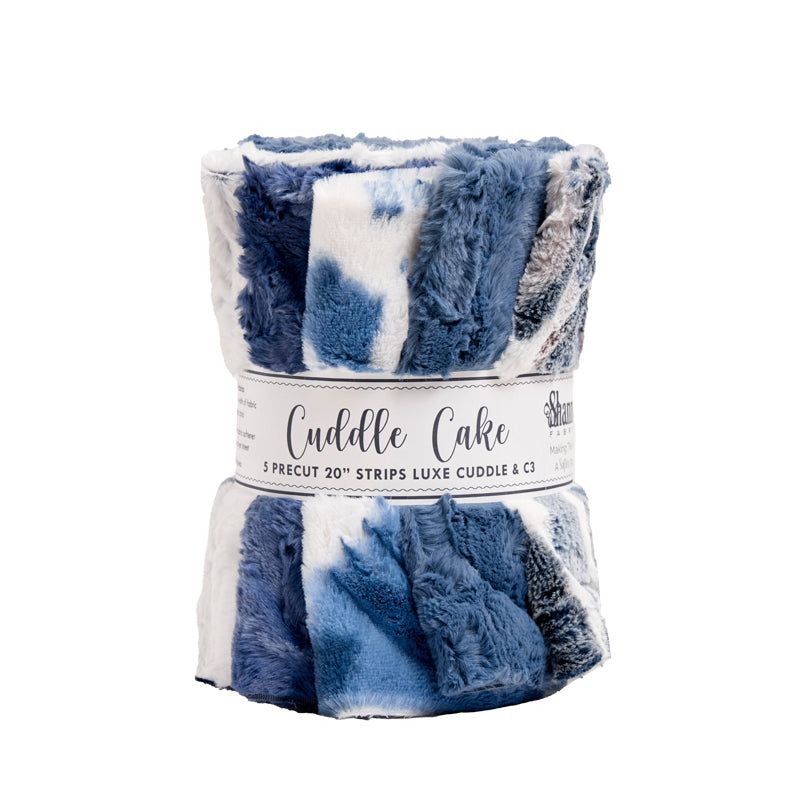 Luxe Cuddle Cake - Frosted Himalayan Navy