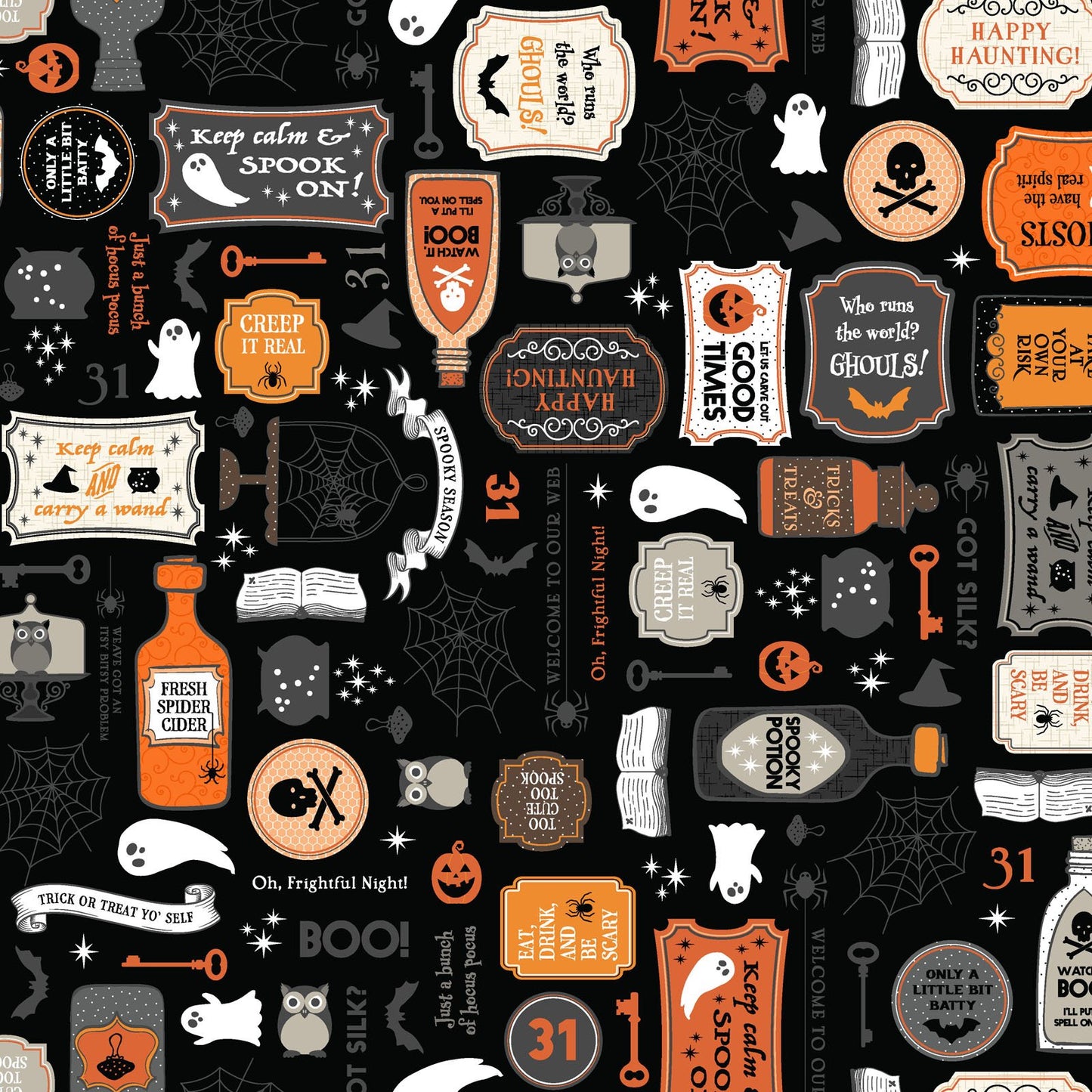 Pumpkins & Potions - Potions - Black