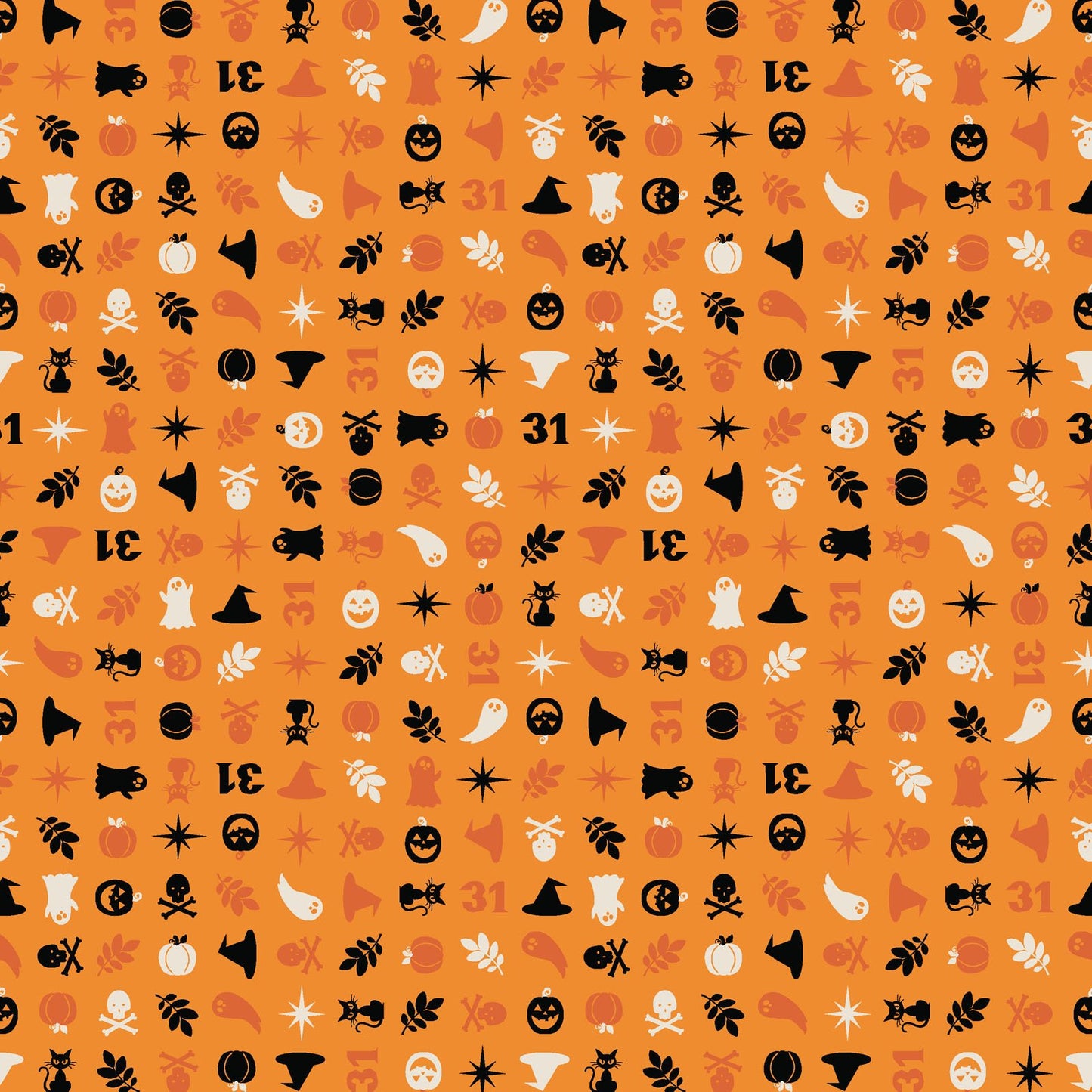 Pumpkins & Potions - Halloween Charms - Orange