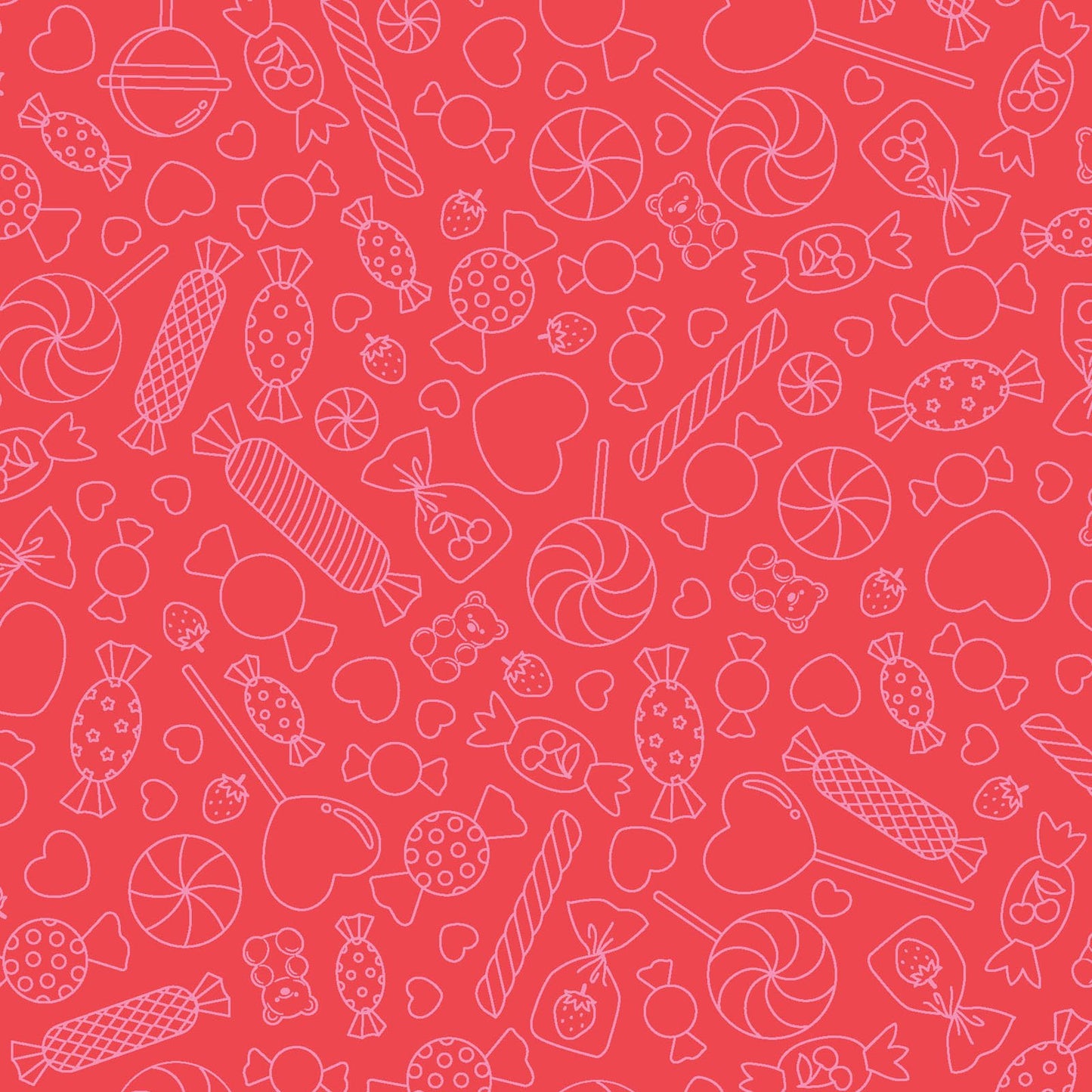 Sweet Shoppe - Candy Lines - Red