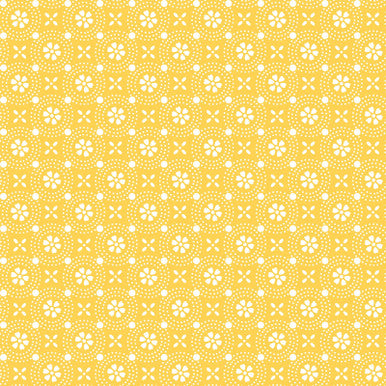 Sippin' On Sunshine - Dotted Circles - Yellow