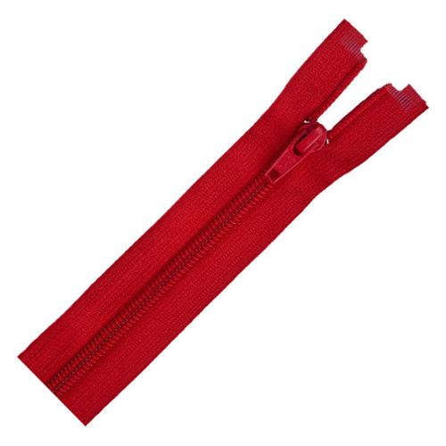Separating Zipper 12" - Red