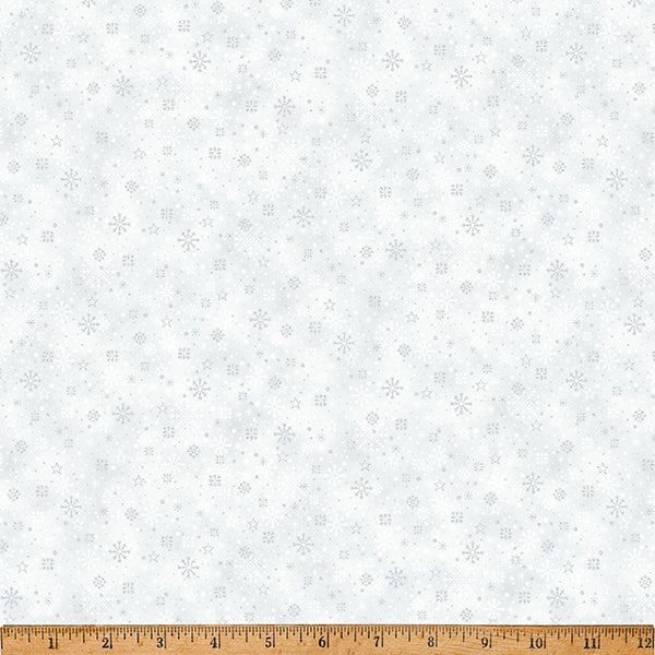 Midnight Perch - Snowflakes - December Silver