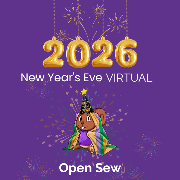 New Year's Eve VIRTUAL Open Sew Party
