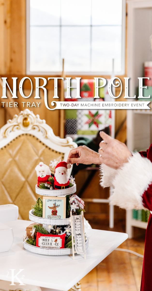 Kimberbell North Pole Tier Tray Attendee Kit - Discontinued