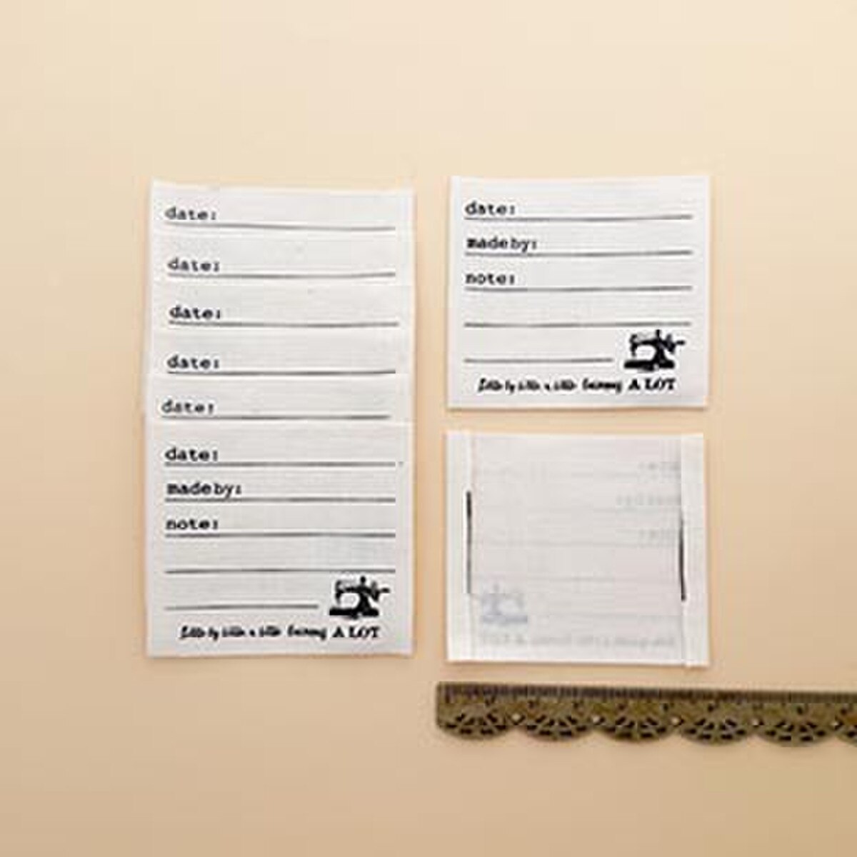 Woven Labels - Note