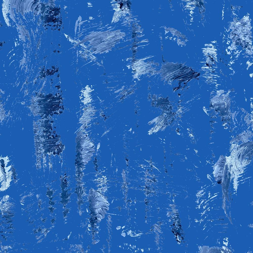 Hue - Brushstrokes - True Blue