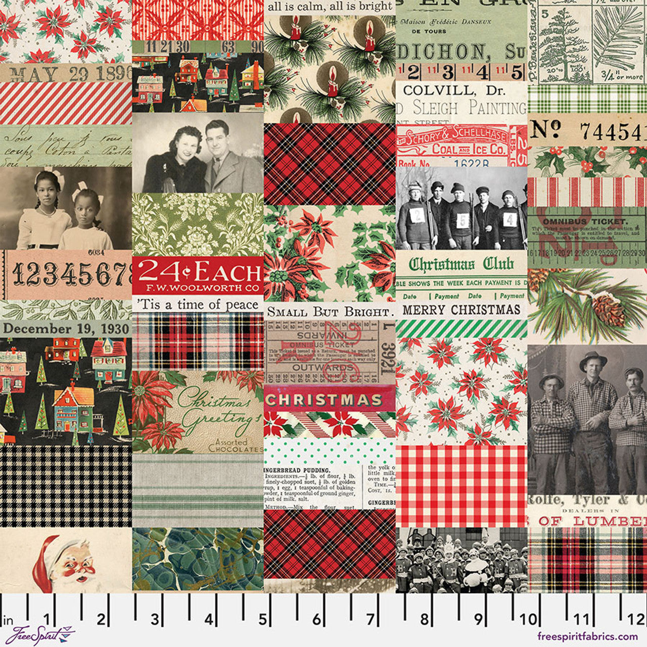 Eclectic Elements - Palette Seasonal - Christmas Collage