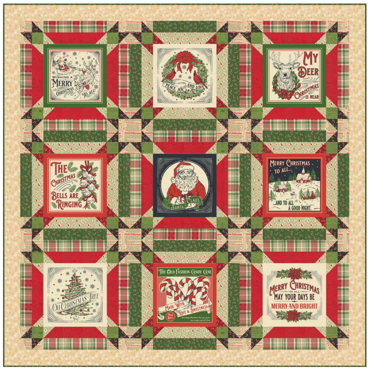 Peace and Joy - Quilt Kit