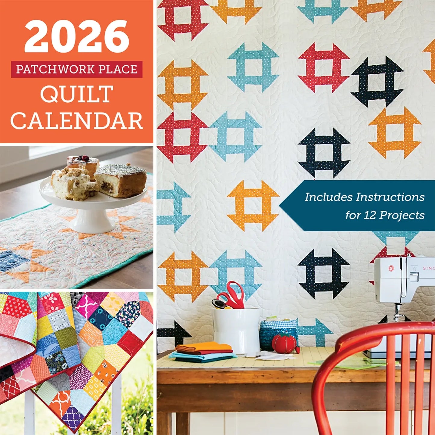 Pre-Order - 2026 Patchwork Place Quilt Calendar