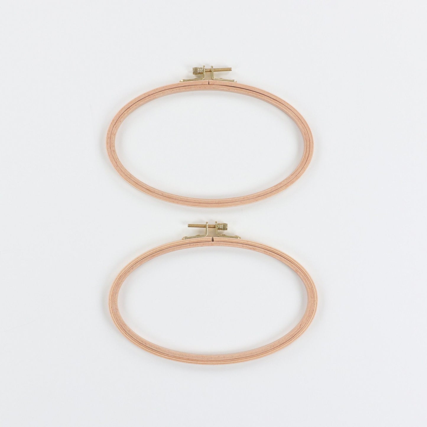 Beechwood Oval Hoops (2pk)