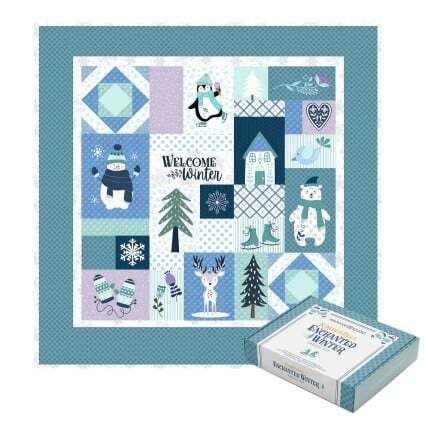 Enchanted Winter Quilt - Quilt Kit