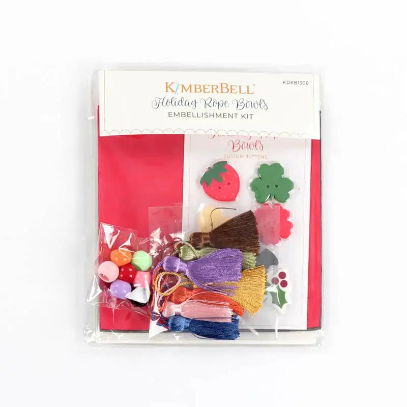 Holiday Rope Bowls Embellishment Kit