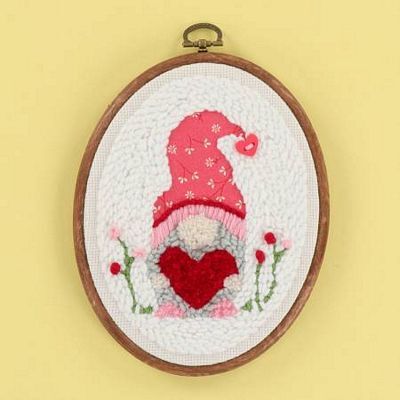 Punch Needle Kit - Be My Gnomie