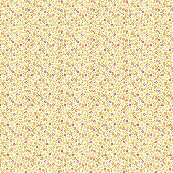 Aunt Grace - Ditsy - Yellow